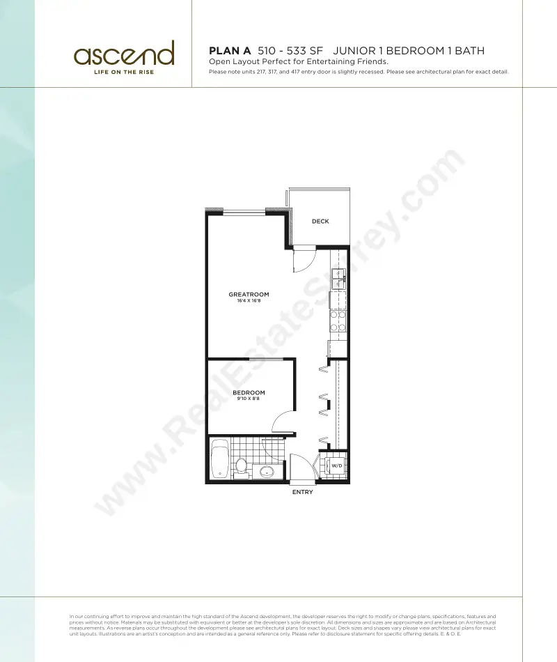 Ascend Ascend floor plan