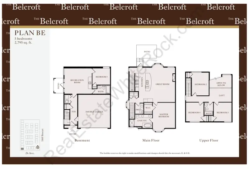 Belcroft Belcroft Floorplans floor plan