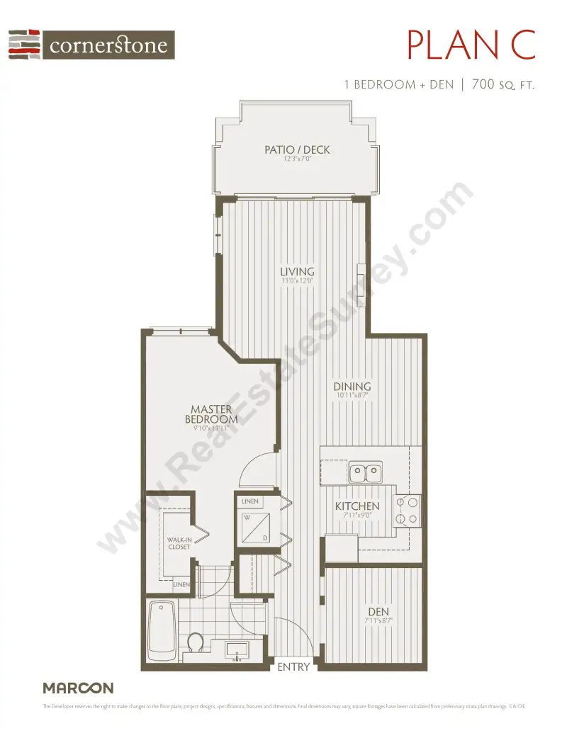 Cornerstone Cornerstone floor plan