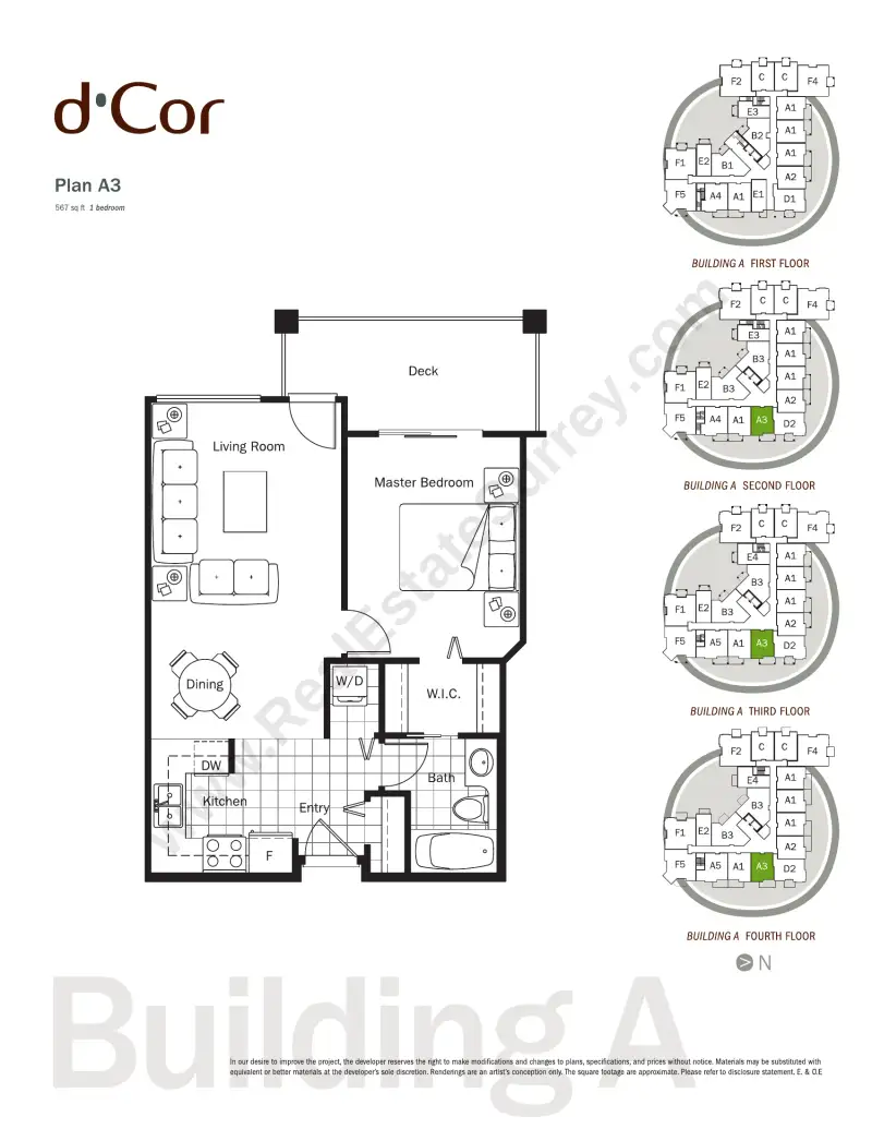 d'Cor A D Cor A floor plan