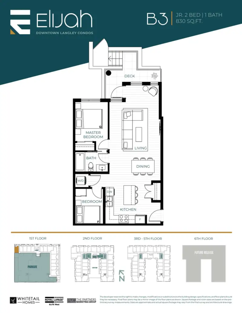 Elijah Elijah Langley City Highrise 11 floor plan