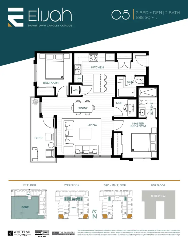 Elijah Elijah Langley City Highrise 21 floor plan