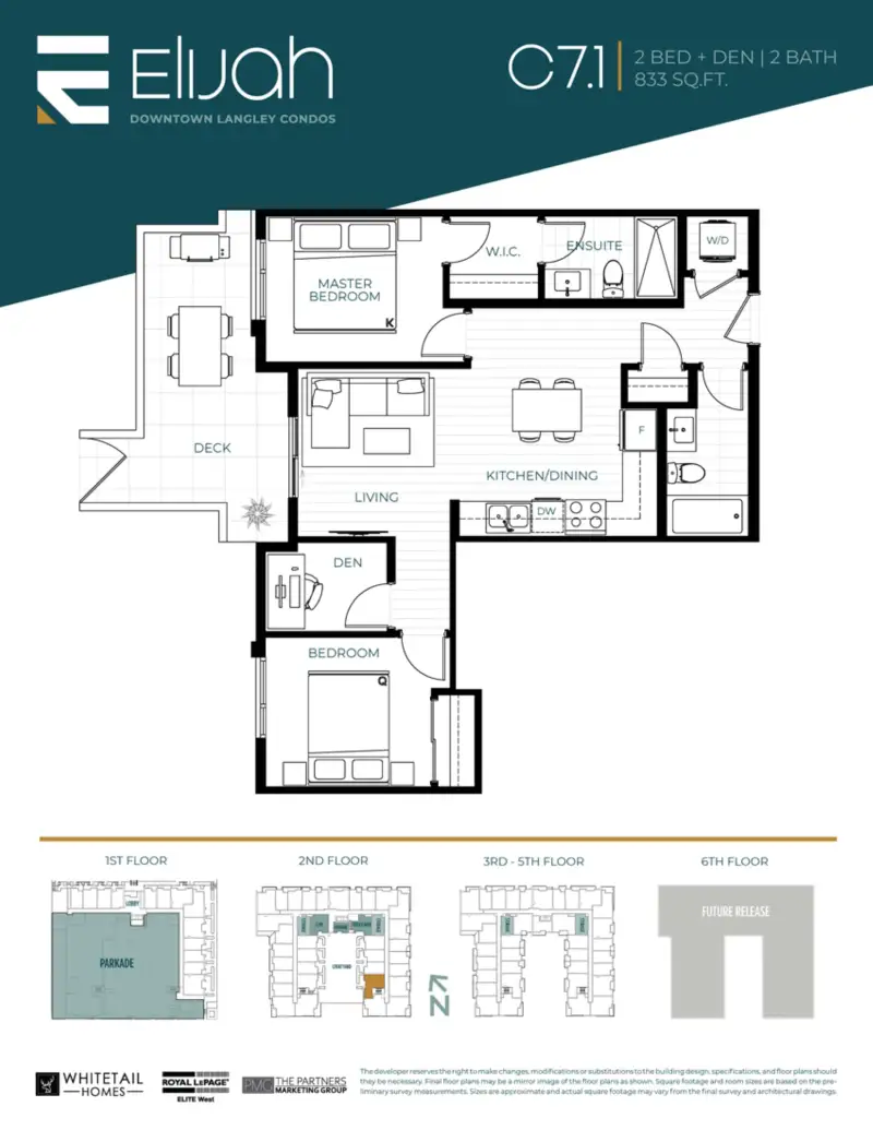 Elijah Elijah Langley City Highrise 27 floor plan