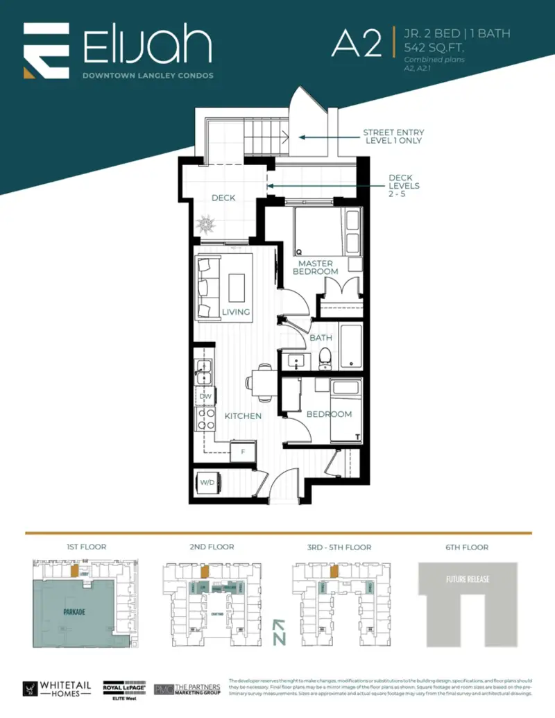 Elijah Elijah Langley City Highrise 3 floor plan