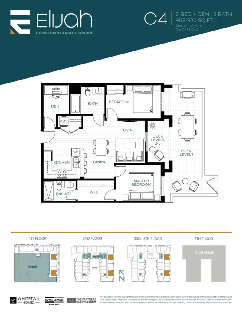 Elijah Elijah Langley City Highrise 41 floor plan