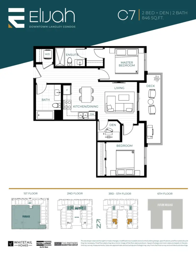 Elijah Elijah Langley City Highrise 41 floor plan