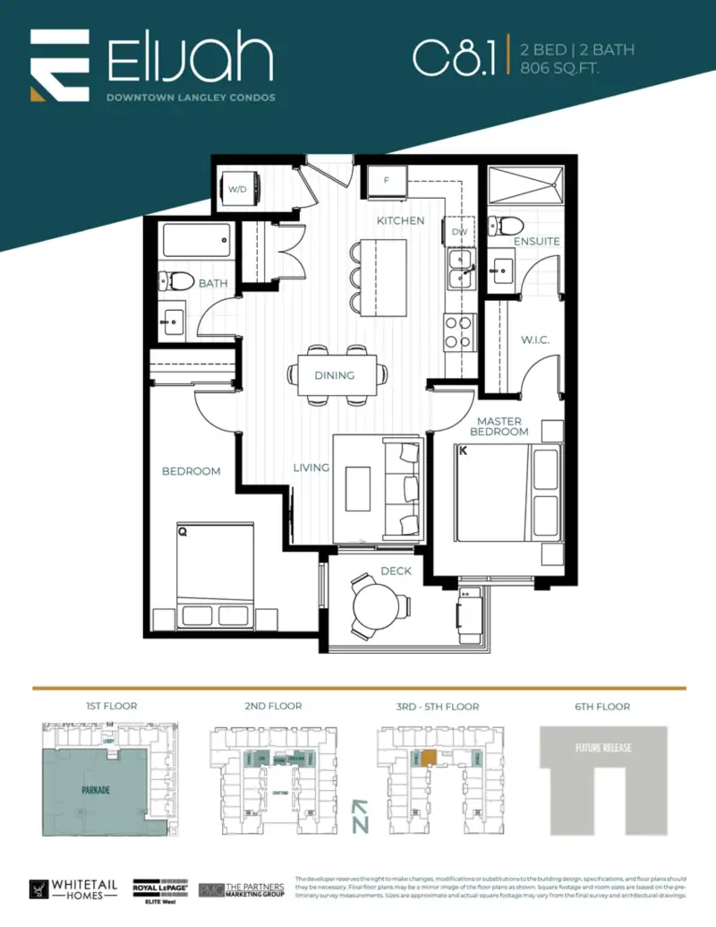 Elijah Elijah Langley City Highrise 41 floor plan