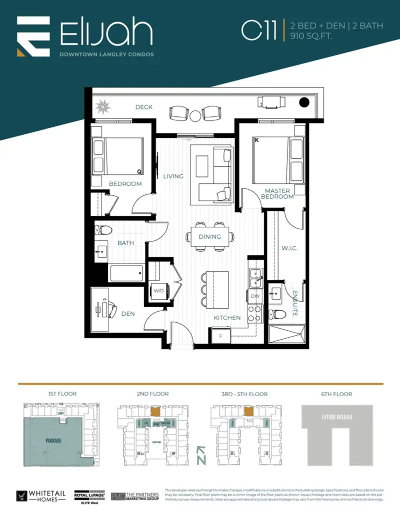 Elijah Elijah Langley City Highrise 41 floor plan