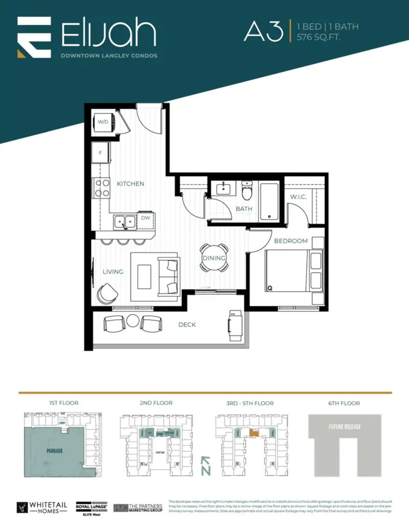 Elijah Elijah Langley City Highrise 41 floor plan