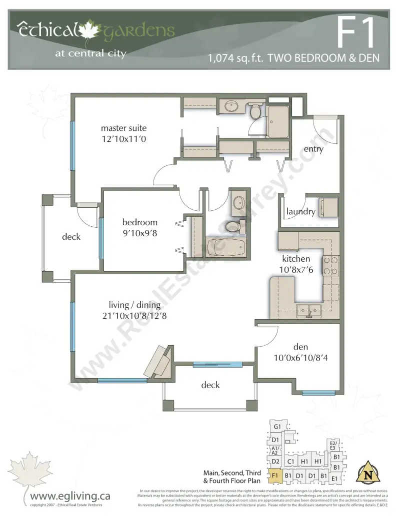 Ethical Gardens Ethical Gardens floor plan