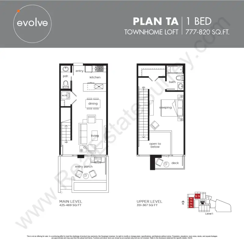 Evolve Evolve floor plan