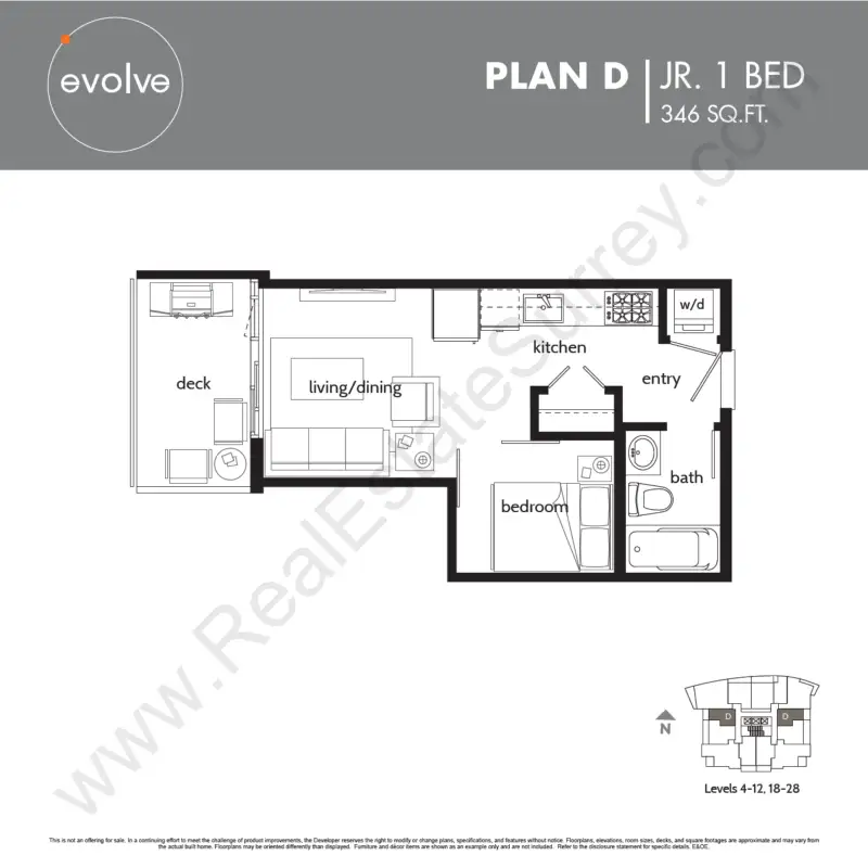Evolve Evolve floor plan
