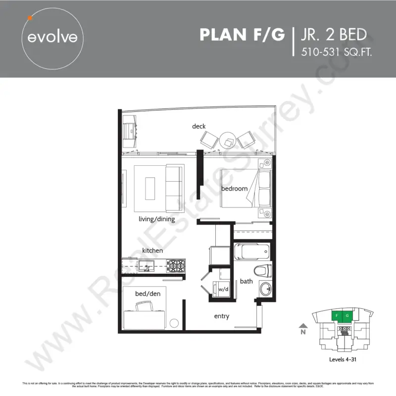 Evolve Evolve floor plan