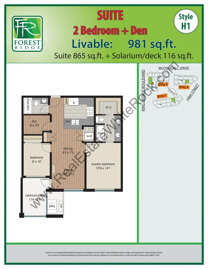 Forest Ridge Forest Ridge South Surrey Floorplans floor plan