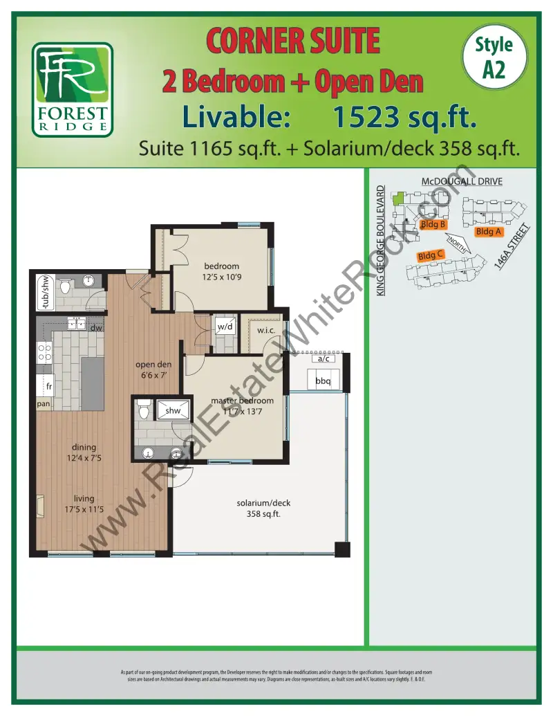 Forest Ridge Forest Ridge South Surrey Floorplans floor plan
