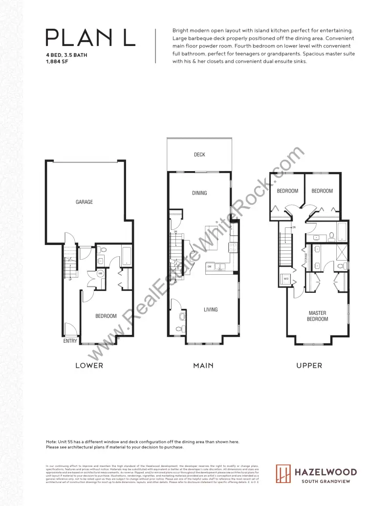 Hazelwood Hazelwood Townhomes Floorplans floor plan