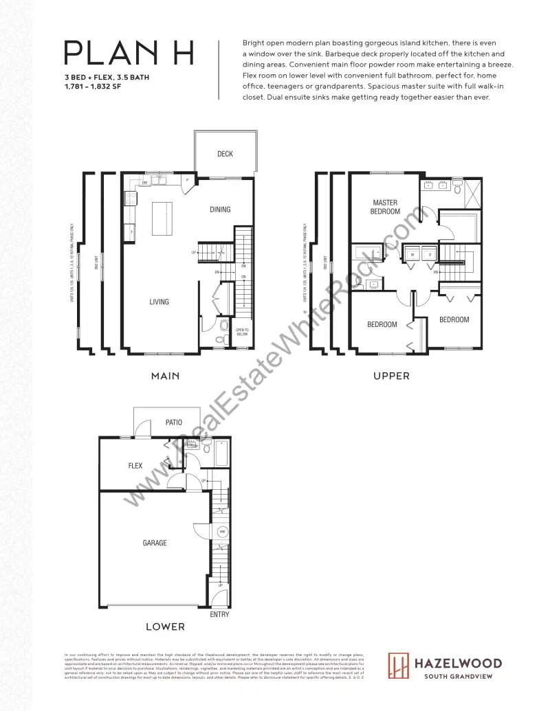 Hazelwood Hazelwood Townhomes Floorplans floor plan