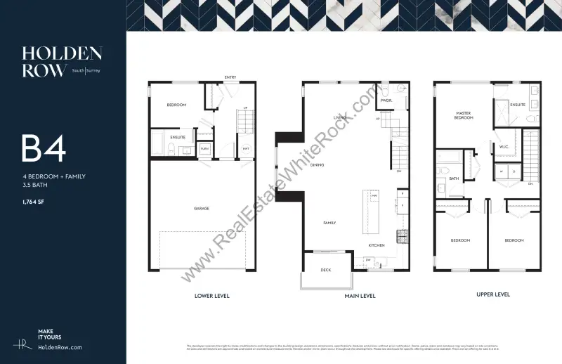 Holden Row Holden Row Townhomes Floorplans floor plan