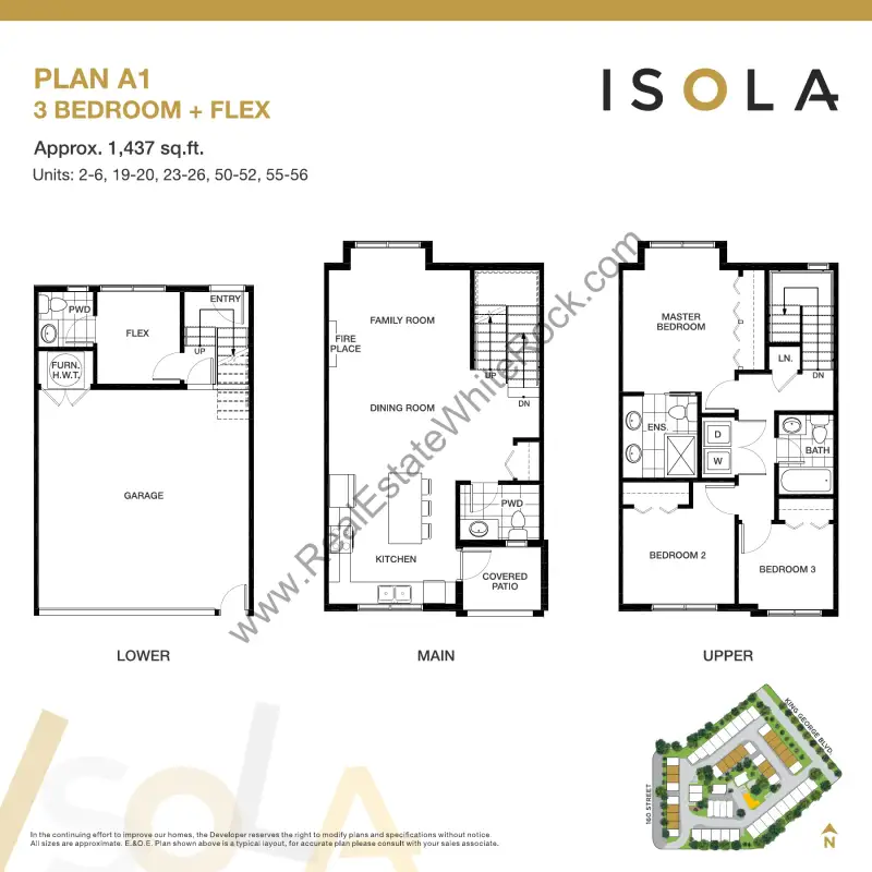 Isola Isola Floorplans floor plan