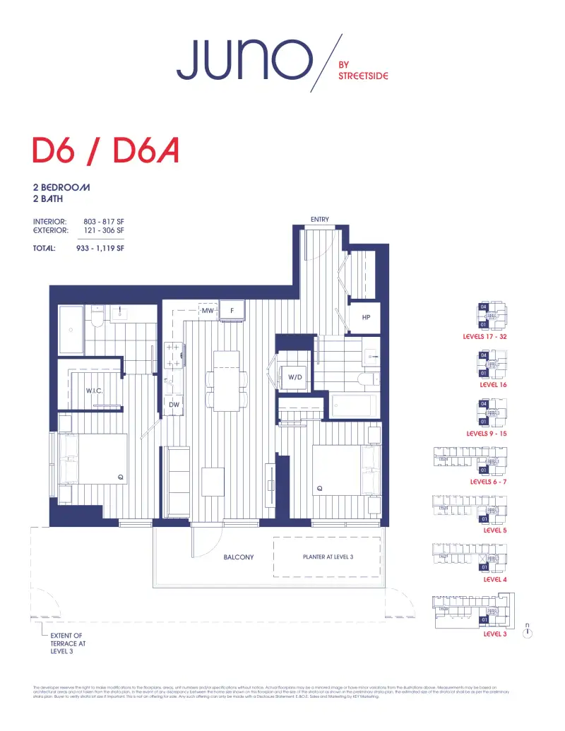 Juno Juno Whalley Highrise 31 floor plan