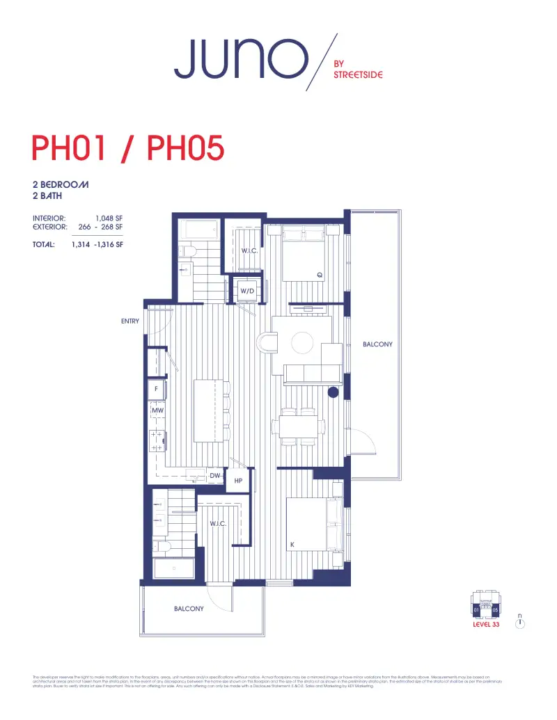 Juno Juno Whalley Highrise 41 floor plan