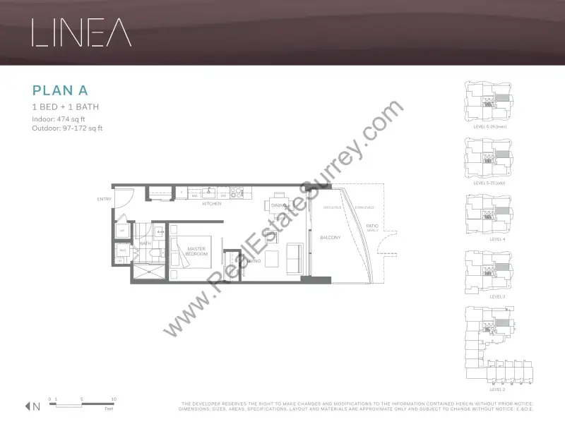Linea Linea Surrey Floorplans floor plan