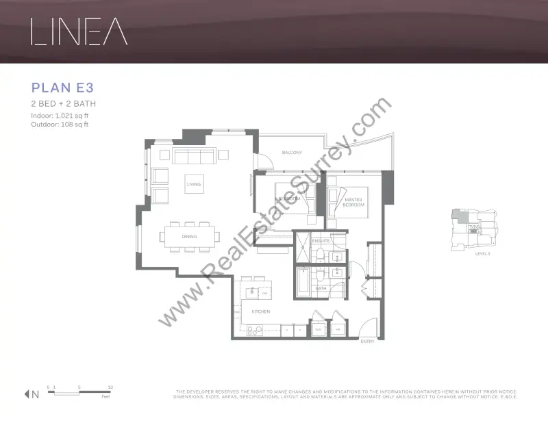 Linea Linea Surrey Floorplans floor plan