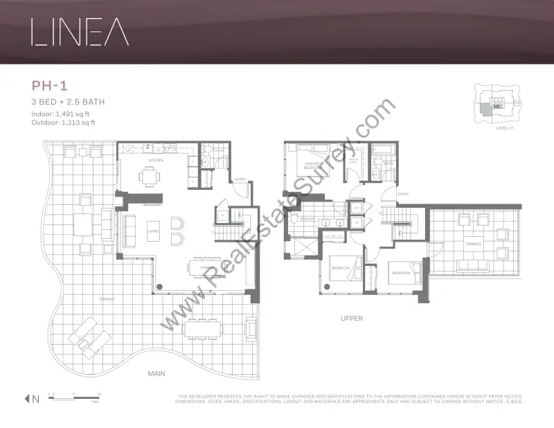 Linea Linea Surrey Floorplans floor plan