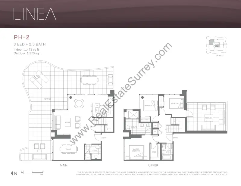 Linea Linea Surrey Floorplans floor plan