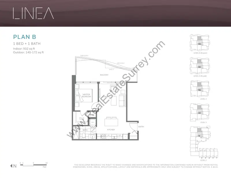 Linea Linea Surrey Floorplans floor plan