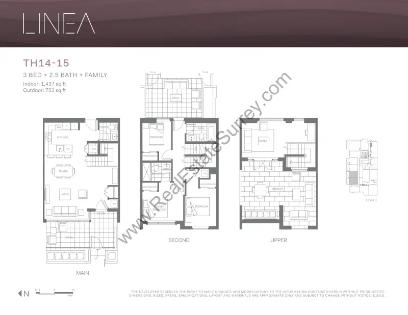 Linea Linea Surrey Floorplans floor plan