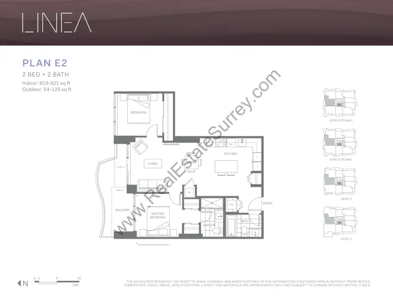 Linea Linea Surrey Floorplans floor plan