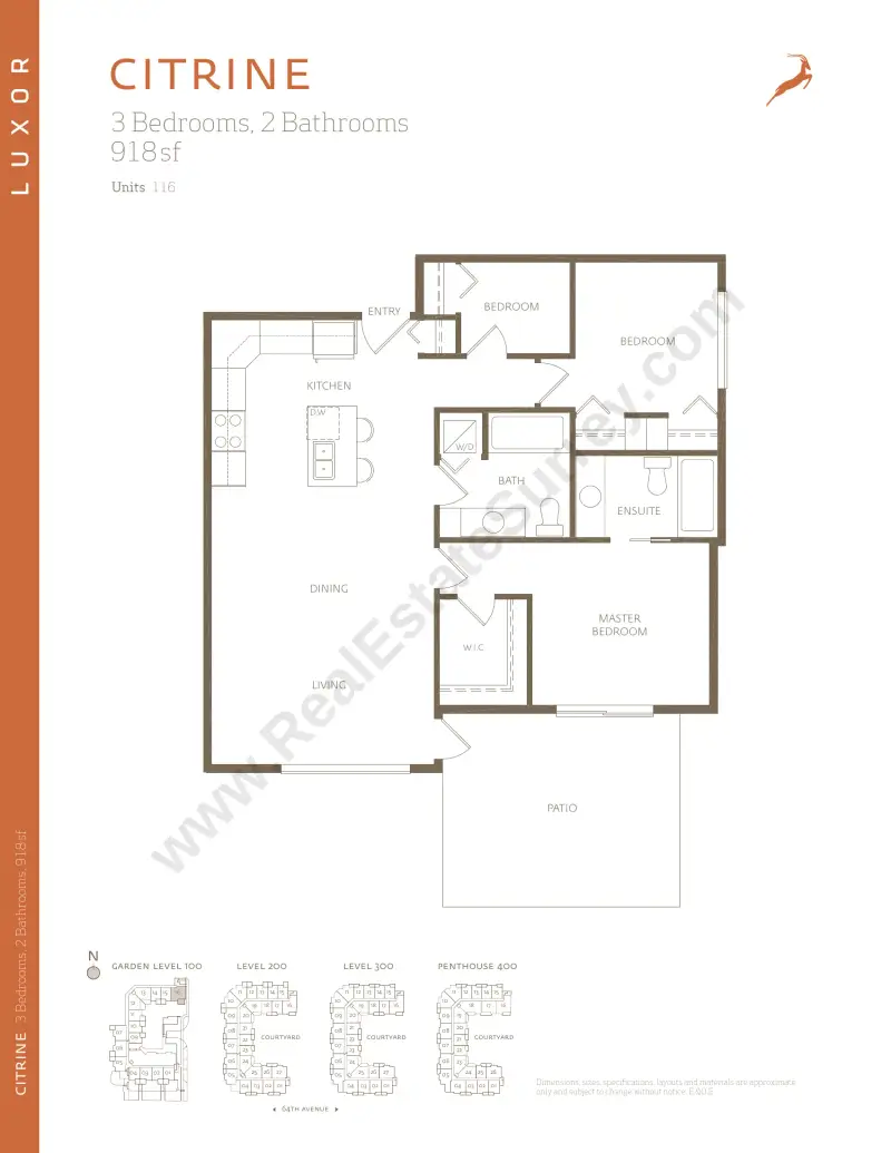 Luxor Luxor floor plan