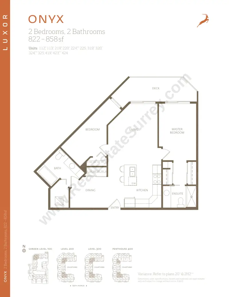 Luxor Luxor floor plan