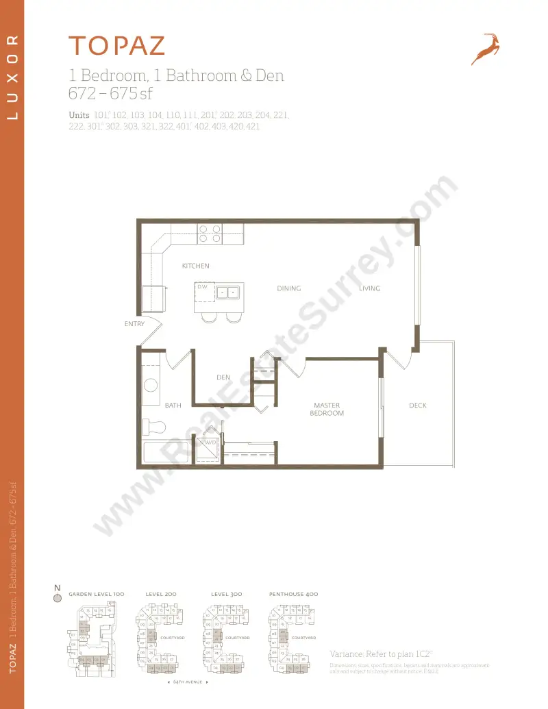 Luxor Luxor floor plan