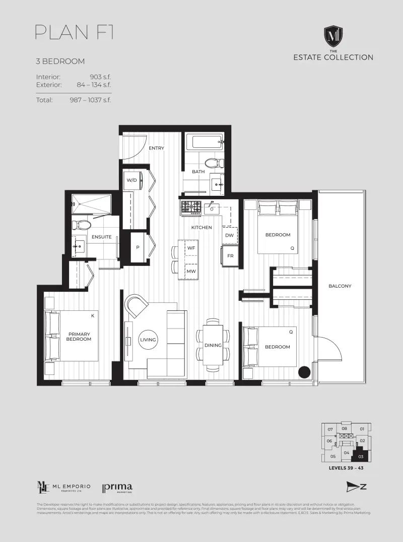 Manhattan Manhattan Surrey floor plan
