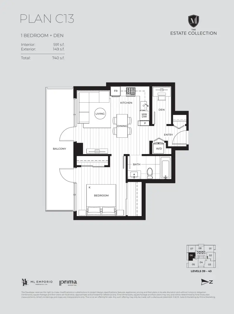 Manhattan Manhattan Surrey floor plan