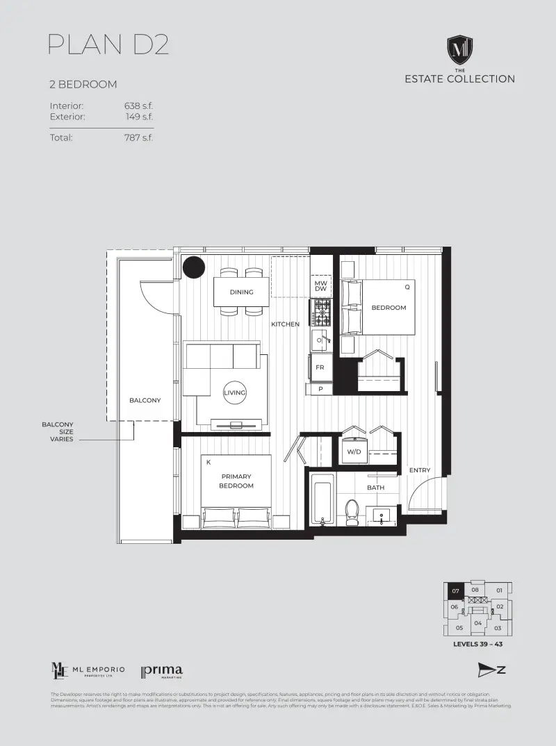 Manhattan Manhattan Surrey floor plan