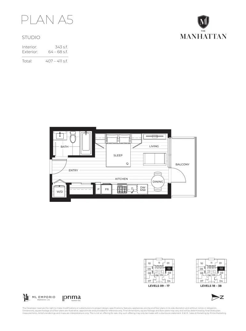 Manhattan Manhattan Surrey floor plan