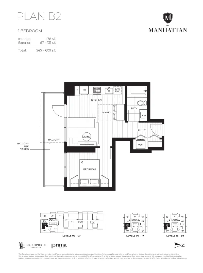 Manhattan Manhattan Surrey floor plan