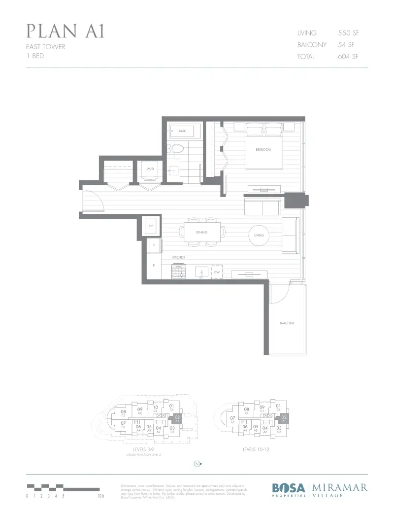 Miramar East MIR Plan A1 floor plan