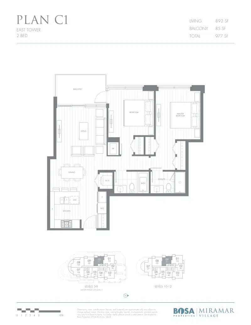 Miramar East MIR Plan C1 floor plan