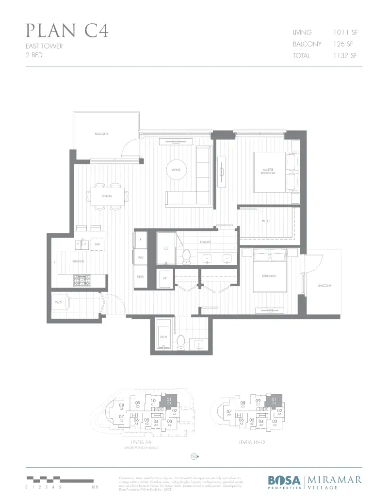 Miramar East MIR Plan C4 floor plan