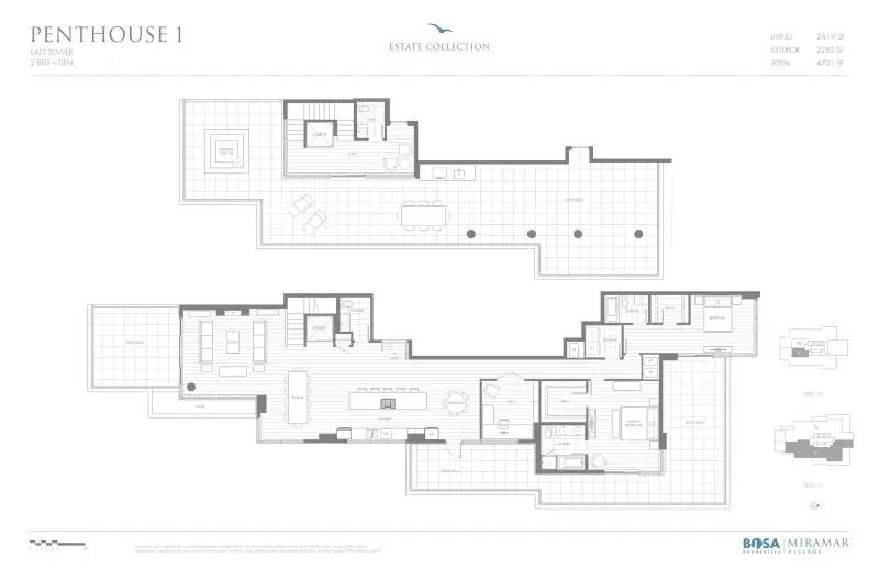 Miramar East MIR T3 PH1 floor plan