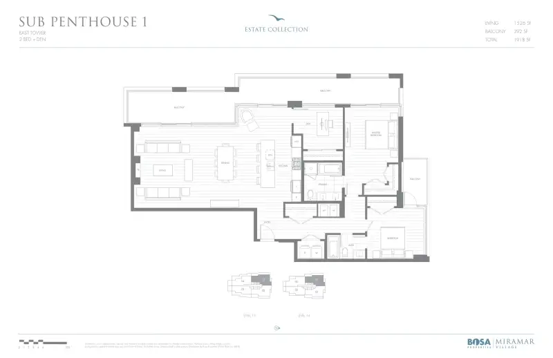 Miramar East MIR T3 SPH1 floor plan