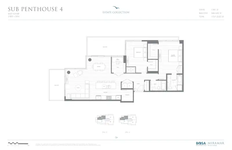 Miramar East MIR T3 SPH4 floor plan