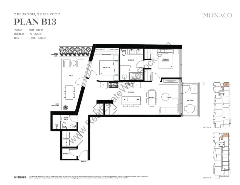 Monaco Monaco White Rock Floorplans floor plan