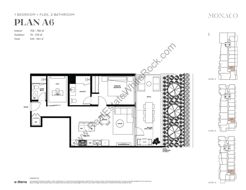 Monaco Monaco White Rock Floorplans floor plan