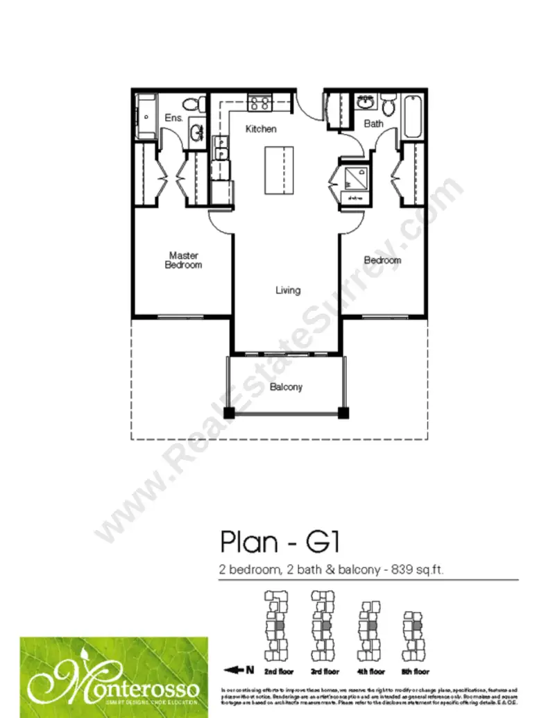 Monterosso Monterosso floor plan