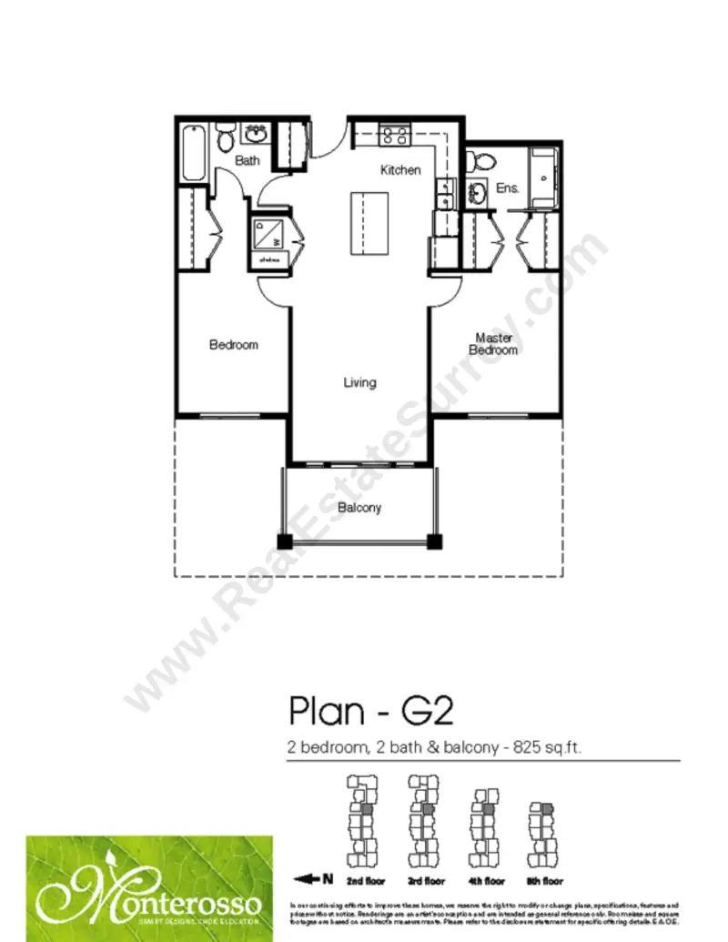 Monterosso Monterosso floor plan